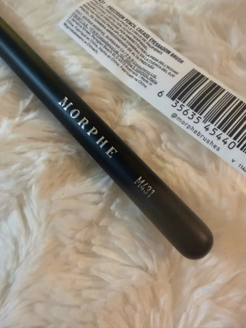 MORPHE Black & White Precision Eye Brush
